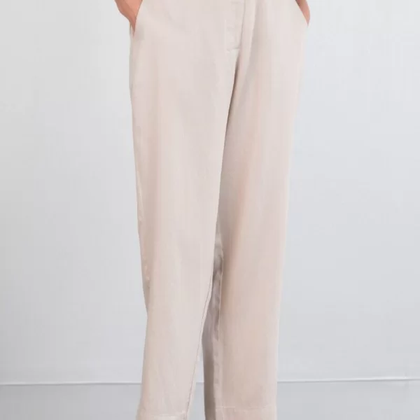 Philosophy Philosophy Lyocell Linen Regular Pants TR4530 Μπέζ