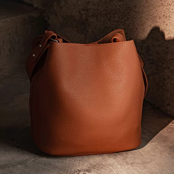 Τσάντα ώμου με διπλό λουρί WT1019.A945+4