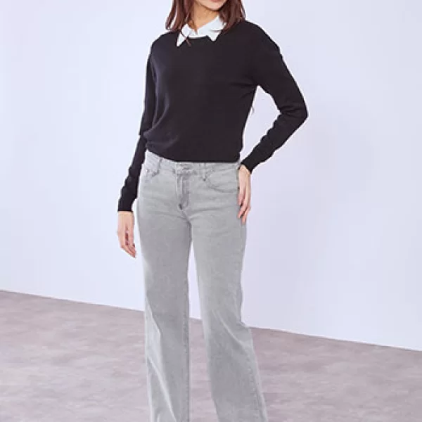 Τζιν wide leg SQ1796.1537+1