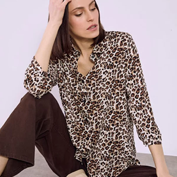 Πουκάμισο λεοπάρ SQ7616.3710+1