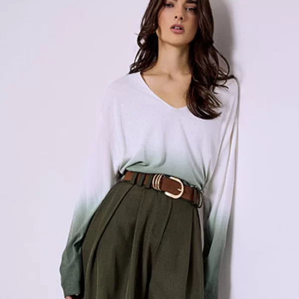 Μπλούζα με διαβάθμιση χρώματος SQ7948.4221+4