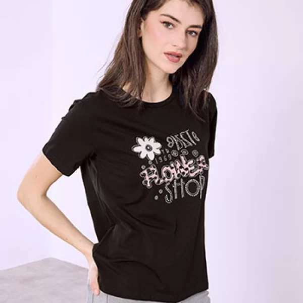 T-shirt best flower shop SQ7616.4956+3
