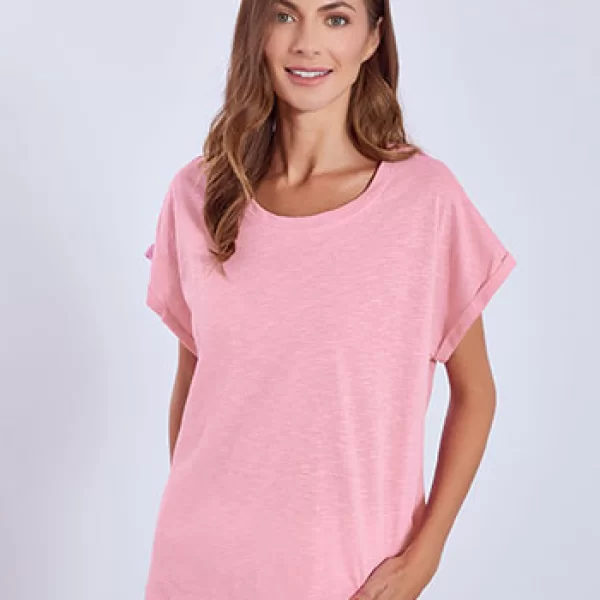 Μπλούζα με γυριστό μανίκι SN9489.4681+7