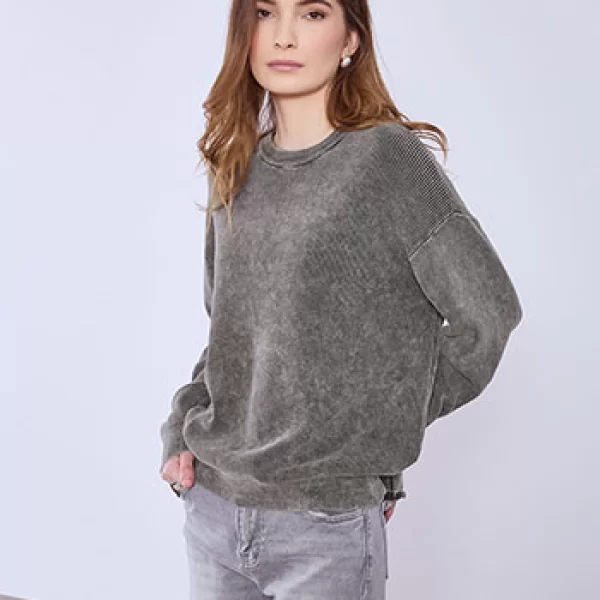 Πουλόβερ ριπ SQ7948.4168+2