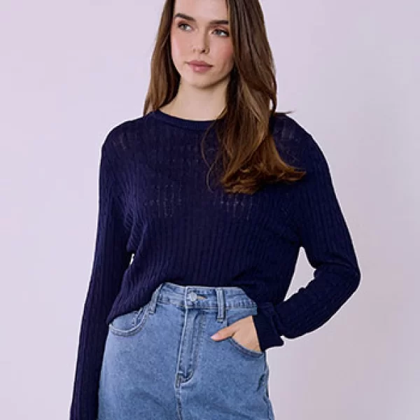 Μπλούζα με ανάγλυφα σχέδια SQ9844.4622+4