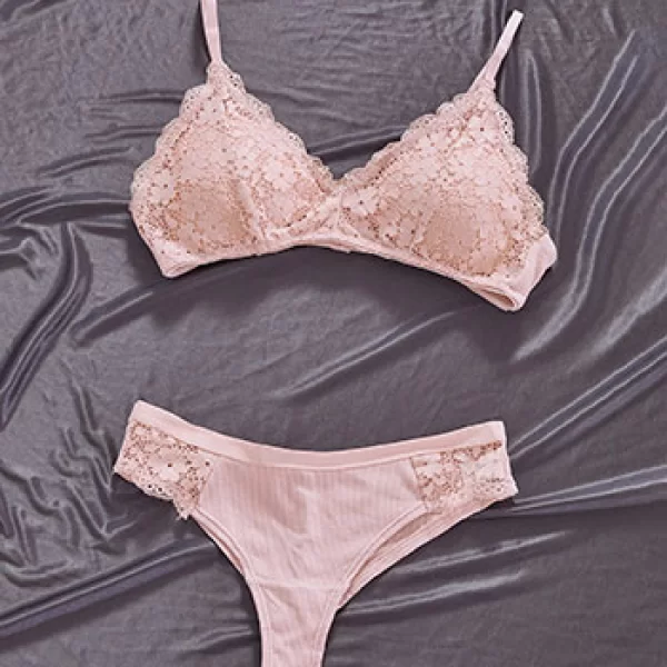 Σετ εσωρούχων ριπ με δαντέλα WT9833.0323+4