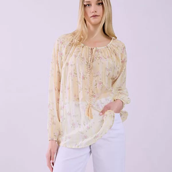 Μπλούζα με δέσιμο SQ7629.4031+1