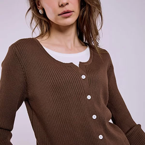 Μπλούζα με όψη ζακέτας SQ9844.4619+3