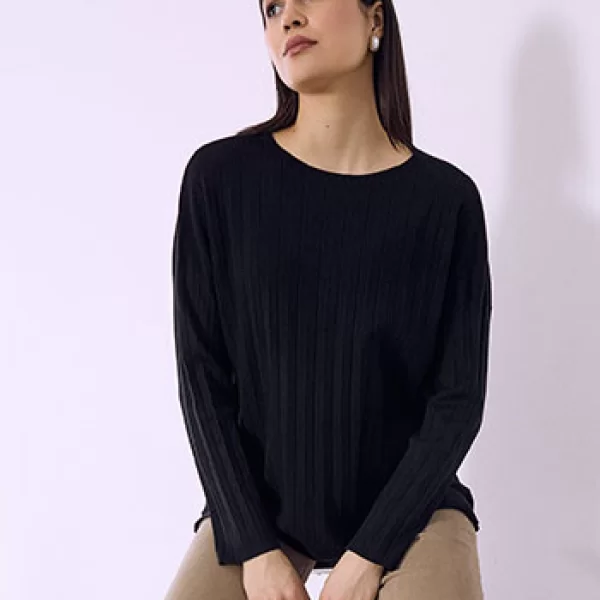 Μπλούζα ασύμμετρη πλισέ SQ1794.4183+1