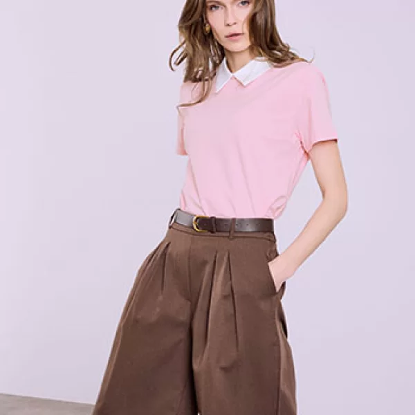 Μπλούζα με γιακά SQ7642.4035+4