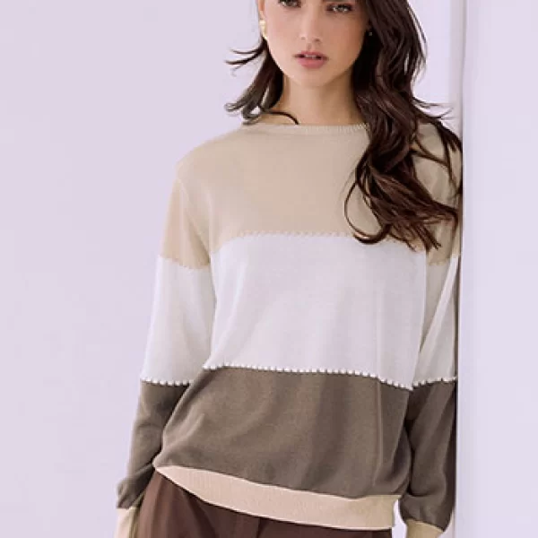 Μπλούζα με ανάγλυφες λεπτομέρειες SQ7583.4278+6