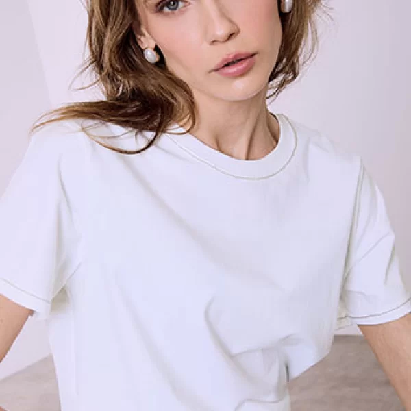 Celestino T-shirt με μεταλλικά στοιχεία SQ9844.4082+3