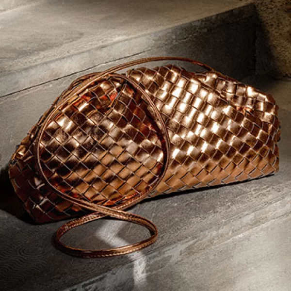 Τσάντα clutch με πλέξη WT1019.A211+4