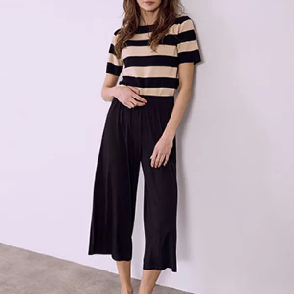 Celestino Ζιπ κιλότ με βισκόζη SQ0028.1660+3