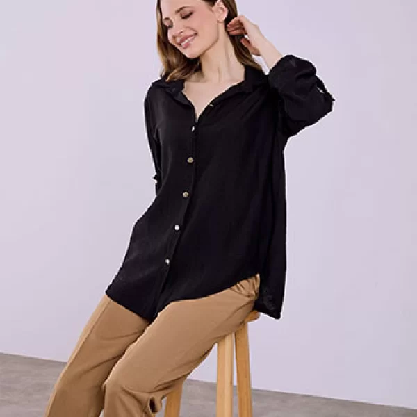 Πουκάμισο με όψη τσαλακωμένου SQ7702.3375+1