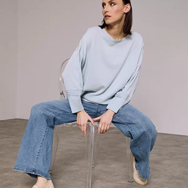 Μπλούζα με ανάγλυφες λεπτομέρειες SQ7642.4193+5