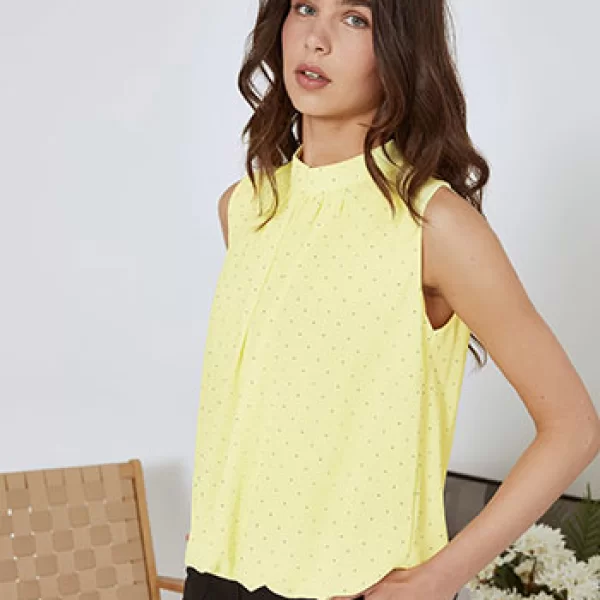 Μπλούζα αμάνικη με strass SN9841.4871+3