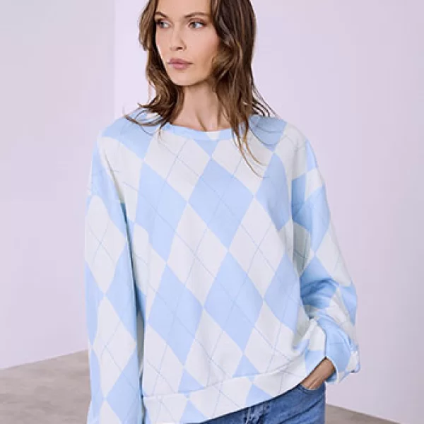 Μπλούζα με ρόμβους SQ7587.4739+3