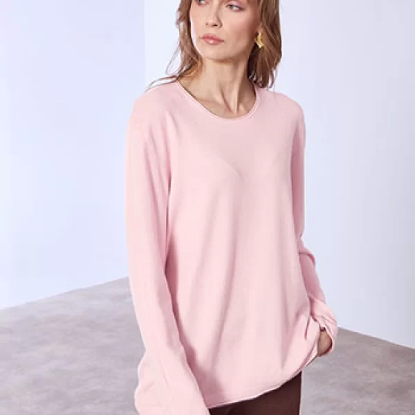 Celestino Πουλόβερ με γυριστό τελείωμα SQ1042.4321+8