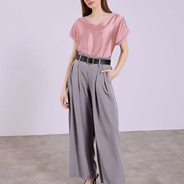 Παντελόνα με πιέτες SQ7702.1510+2