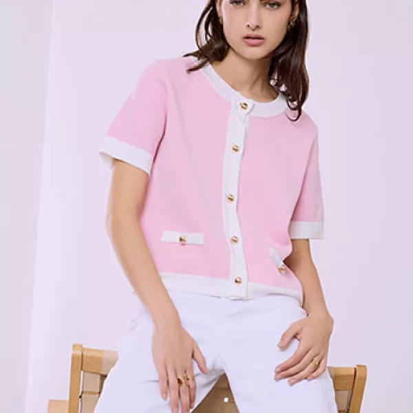 Ζακέτα δίχρωμη SQ1738.5121+6