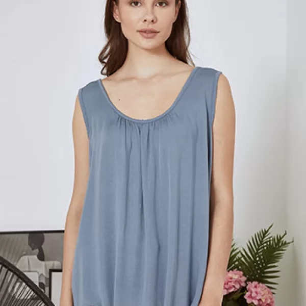 Celestino Μπλούζα αμάνικη μονόχρωμη SN7587.4205+8