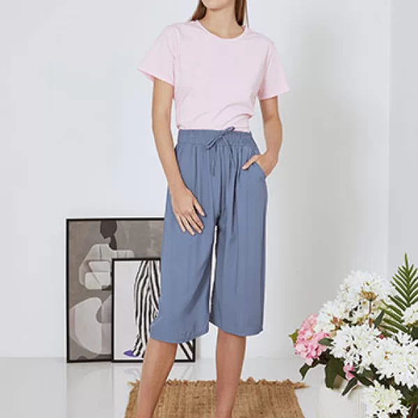 Ζιπ κιλότ μονόχρωμη SN7648.1709+5