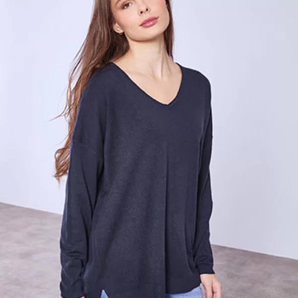 Πουλόβερ με ανοίγματα στο πλάι SQ1042.4324+9