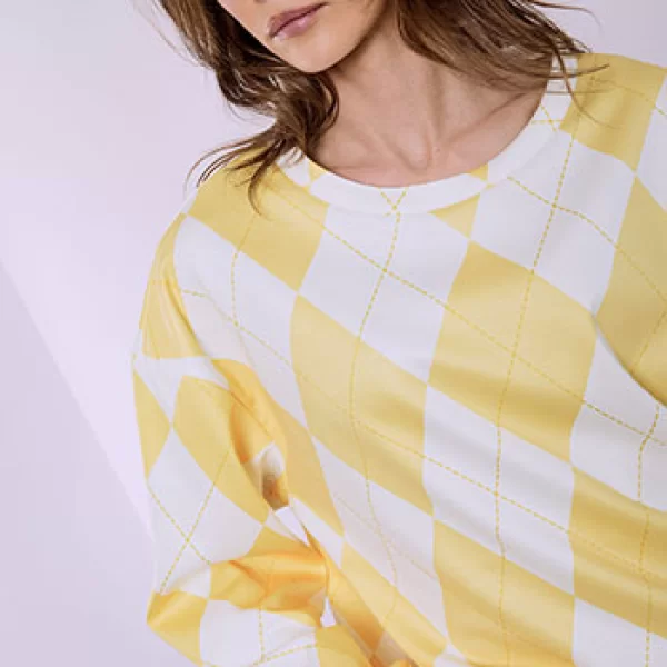 Celestino Μπλούζα με ρόμβους SQ7587.4739+4