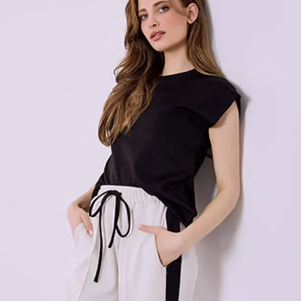 Μπλούζα με στρογγυλή λαιμόκοψη SQ7702.4760+1