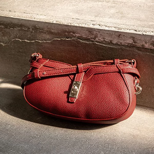 Τσαντάκι δερματίνης με κούμπωμα WT1019.A828+1