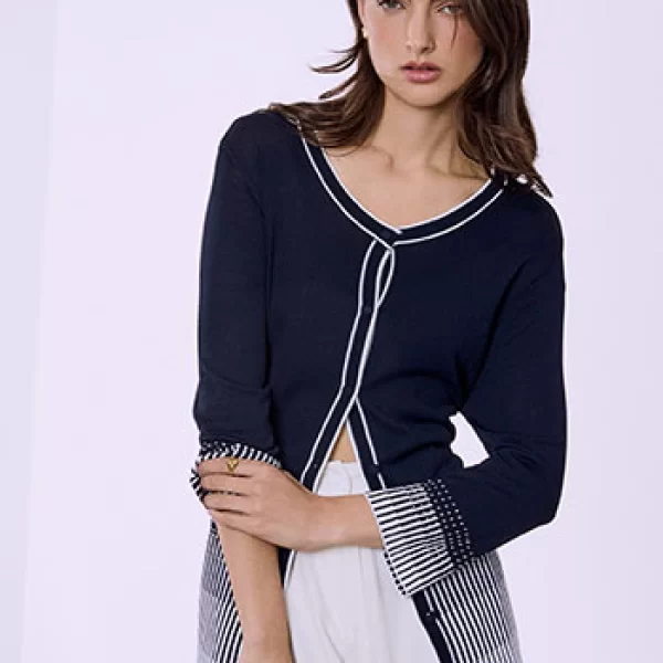 Celestino Ζακέτα με strass SQ7616.5537+4