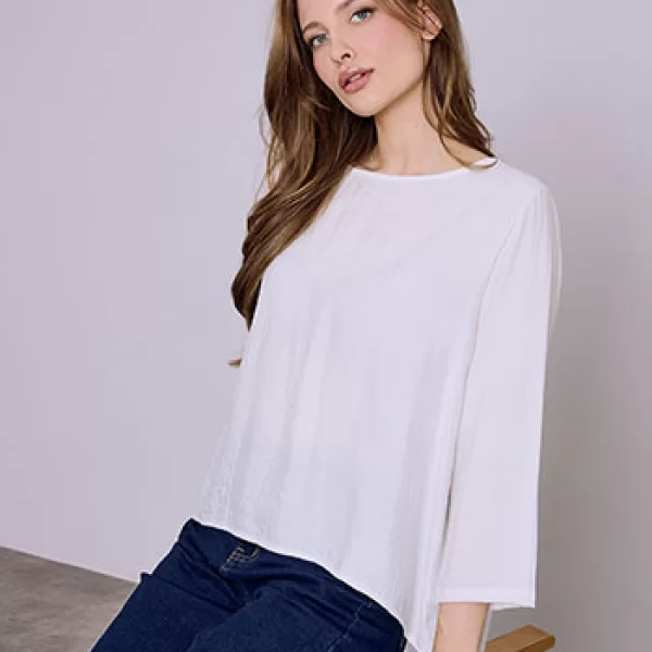 Μπλούζα με όψη τσαλακωμένου SQ7569.4517+3