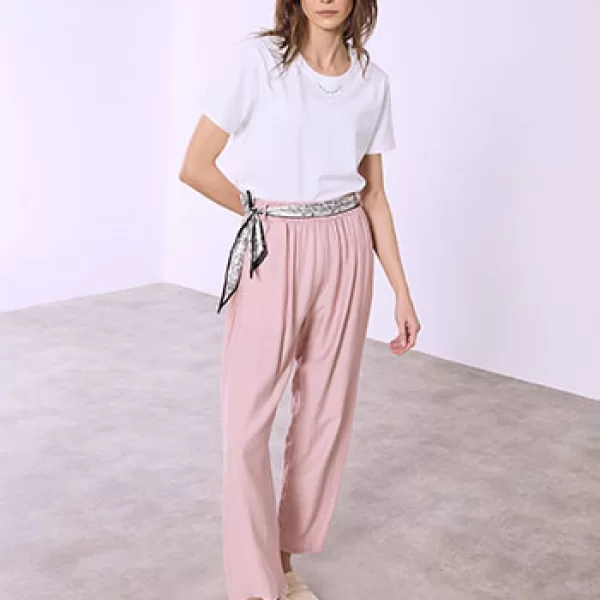 Παντελόνι με διακοσμητικό μαντήλι SQ1430.1765+8