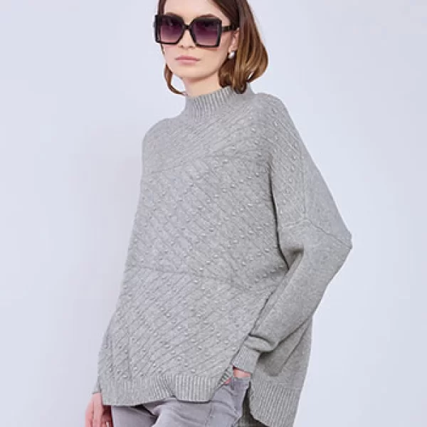 Πουλόβερ ανάγλυφο SQ7948.4589+2