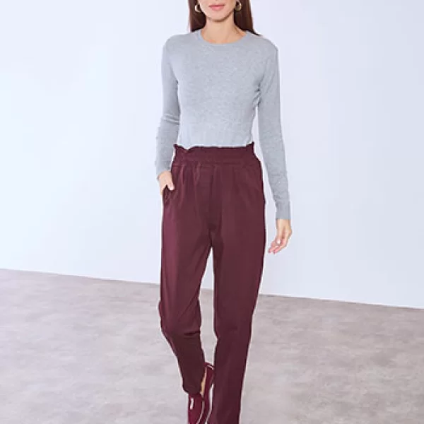 Παντελόνι ψηλόμεσο με τσέπες WT7587.1393+12