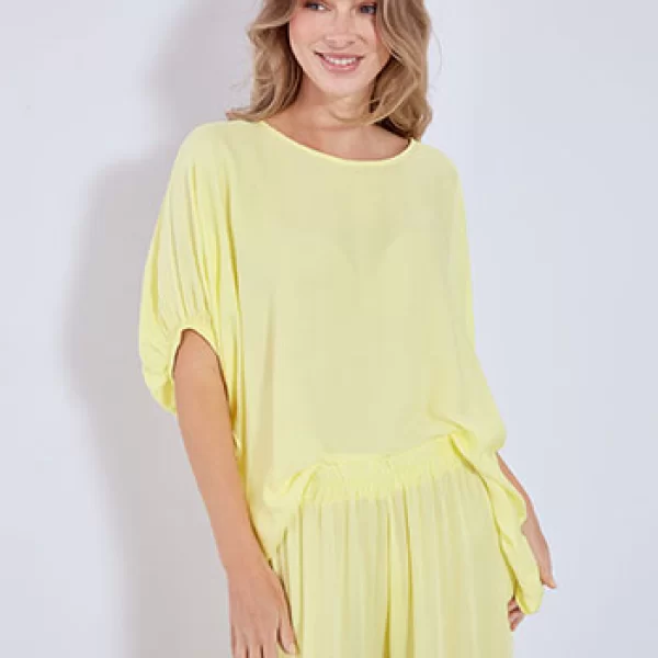 Celestino Μπλούζα με κουμπί στο πίσω μέρος SN7587.4838+7