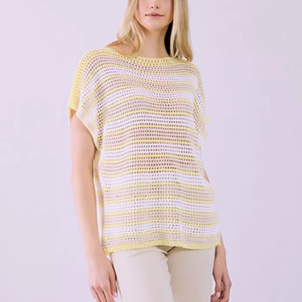 Μπλούζα πλεκτή διάτρητη SQ7587.4126+2