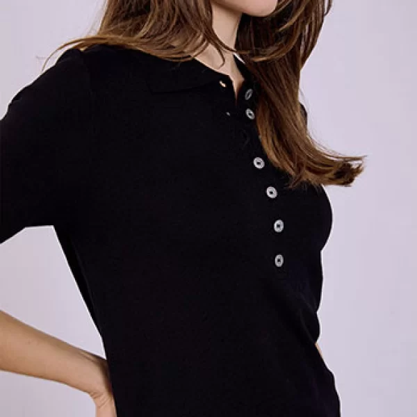 Τοπ με κλασικό γιακά SQ7693.4621+2