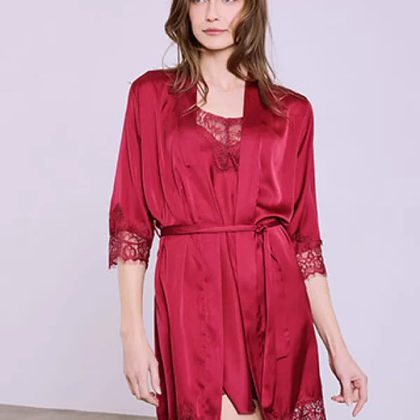 Celestino Σετ νυχτικό με ρόμπα SQ9858.0003+3