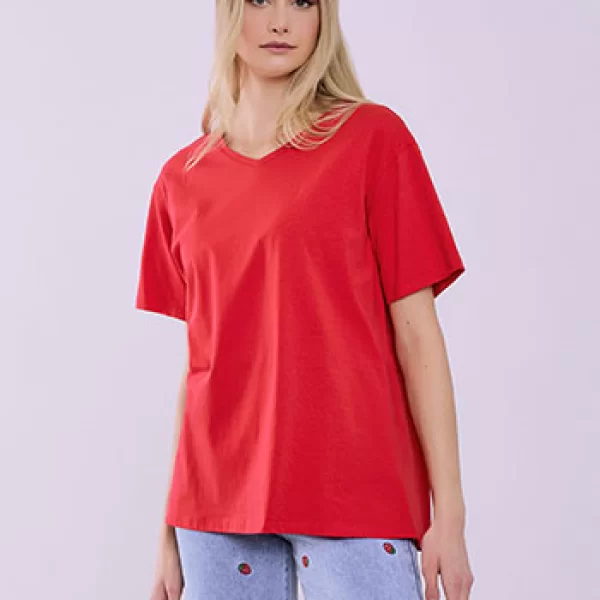 T-shirt μονόχρωμο SQ1794.4612+4