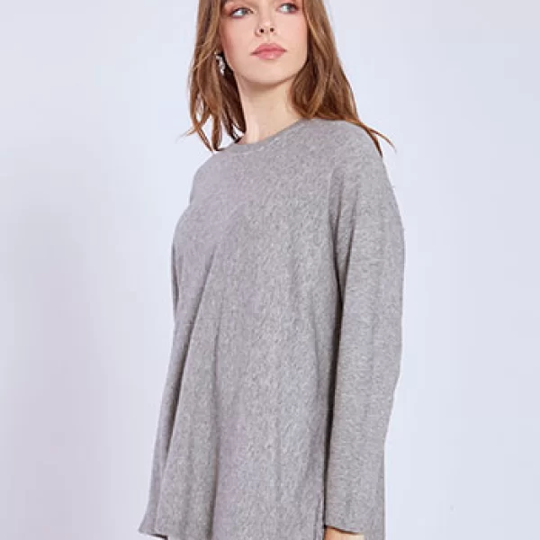 Πουλόβερ με ριπ λεπτομέρειες WT1794.4153+2