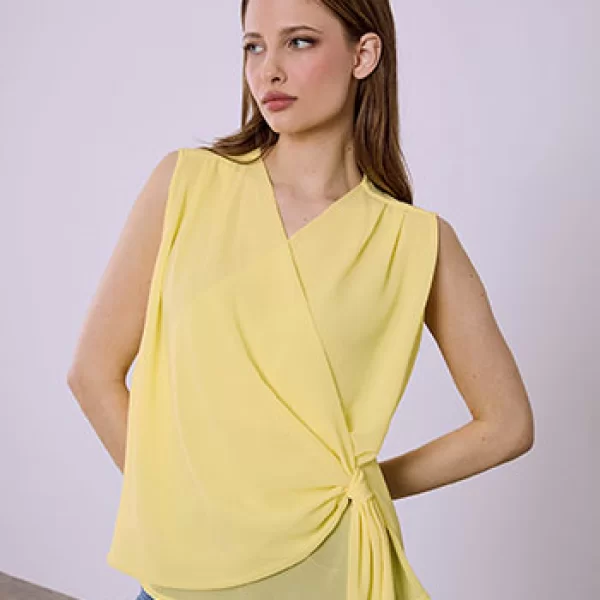 Κρουαζέ μπλούζα με δέσιμο SQ9420.4711+2