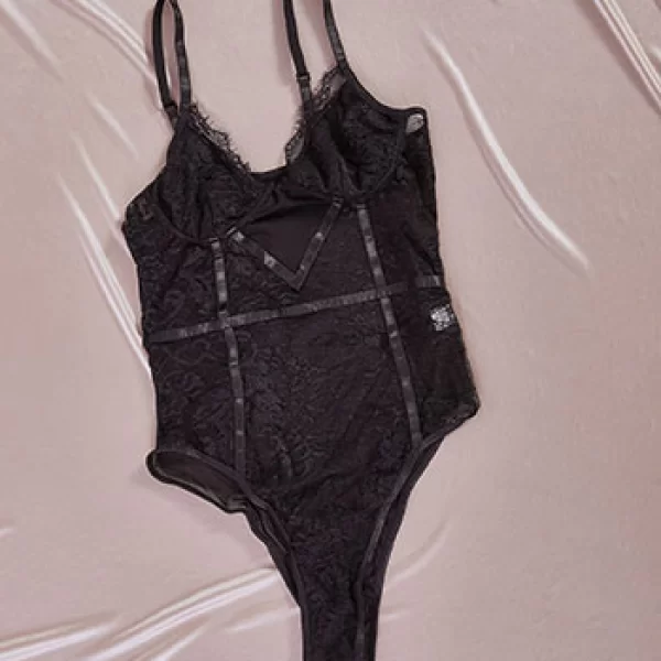 Κορμάκι ελαστικό με δαντέλα WT9932.A025+1