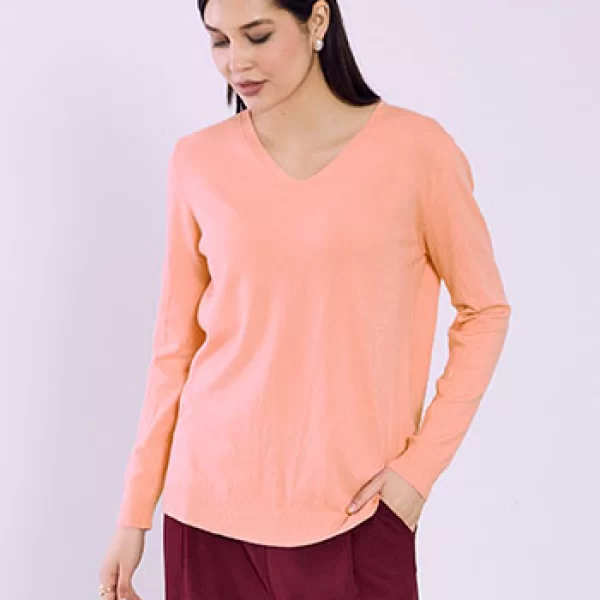 Μπλούζα με V λαιμόκοψη SQ1794.4653+6