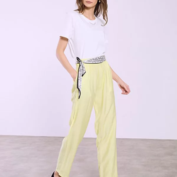 Παντελόνι με διακοσμητικό μαντήλι SQ1430.1765+4