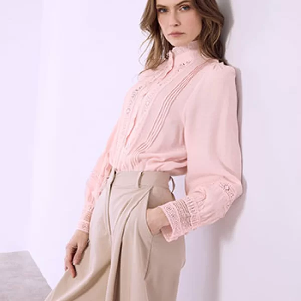 Πουκάμισο με κέντημα SQ1376.3807+8