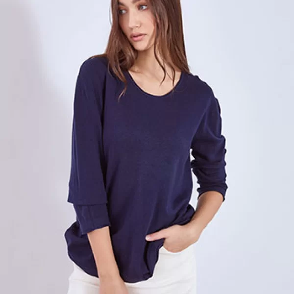 Celestino Πουλόβερ με αφινίριστο τελείωμα WT1042.4321+9