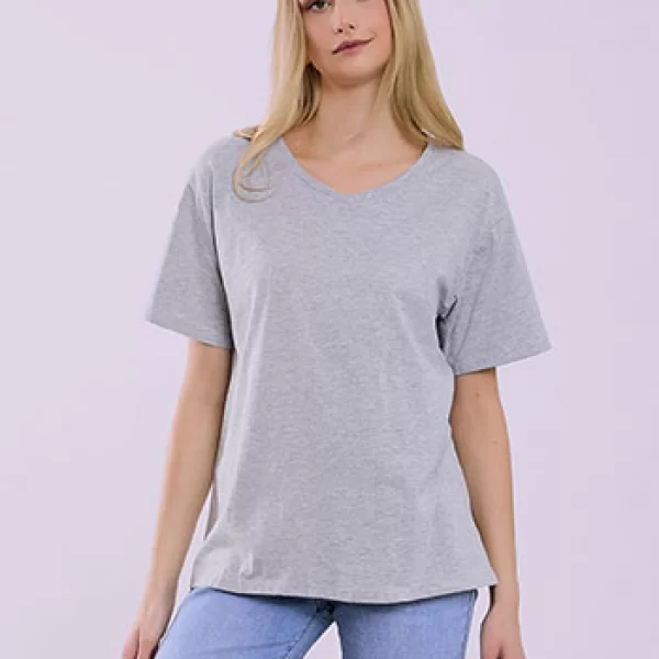 T-shirt μονόχρωμο SQ1794.4612+3