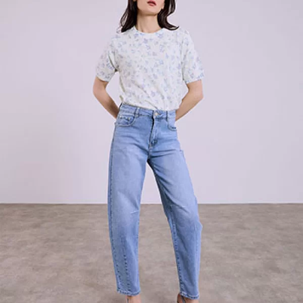 Τζιν barrel ψηλόμεσο SQ1628.1055+1